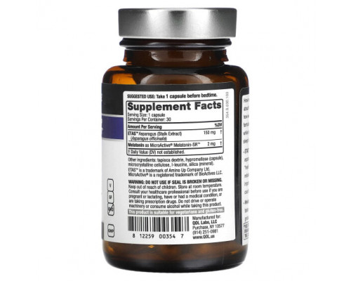 Для здорового сна Restwelle with ETAS and Melatonin-SR, 30 Vegicaps Для здорового сна Restwelle with ETAS and Melatonin-SR, 30 Vegicaps