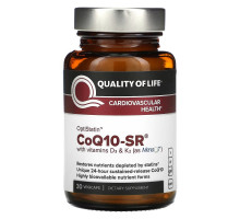 Quality of Life Labs, CoQ10-SR, 30 VegiCaps