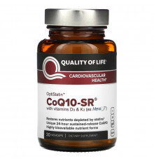 Quality of Life Labs, CoQ10-SR, 30 VegiCaps