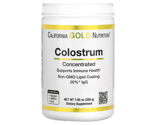 California Gold Nutrition Концентрированное молозиво 705 унции (200 г)