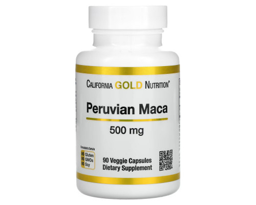 California Gold Nutrition Органическая мака 500 мг 90 растительных капсул California Gold Nutrition Органическая мака 500 мг 90 растительных капсул