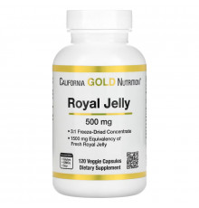 California Gold Nutrition Royal Jelly 500 mg 120 Veggie Caps
