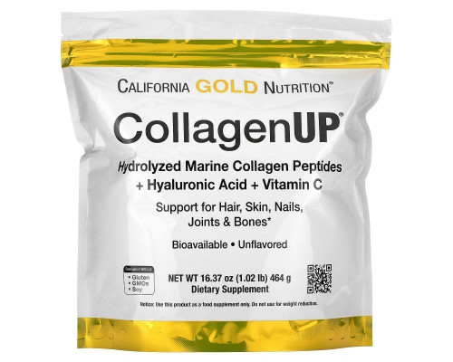 California Gold Nutrition CollagenUP 5000 16.26 oz (461 g) California Gold Nutrition CollagenUP 5000 16.26 oz (461 g)