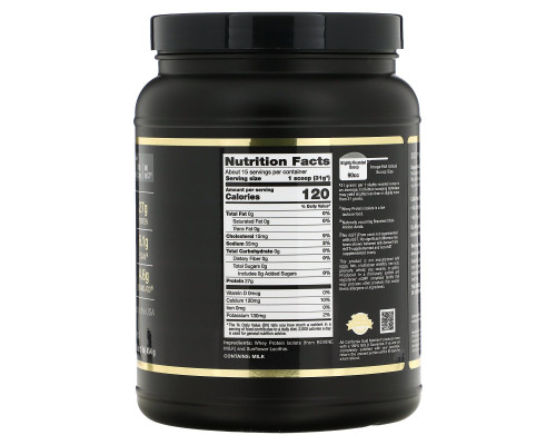 California Gold Nutrition, WPI 90, Instantized Whey Protein Isolate, Ultra-Low Lactose, 16 oz (454 g) California Gold Nutrition, WPI 90, Instantized Whey Protein Isolate, Ultra-Low Lactose, 16 oz (454 g)