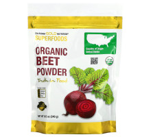 California Gold Nutrition, Суперпродукт, Органический свекольный порошок, 8,5 унц. (240 г)