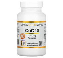 California Gold Nutrition, CoQ10, 200 mg, 120 Veggie Softgels