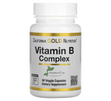 California Gold Nutrition, Vitamin B Complex, 60 Veggie Capsules