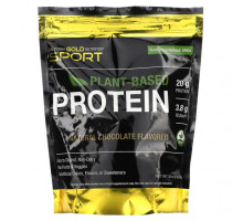 Суперфуды California Gold Nutrition, SPORT, растительный протеин, шоколад, пакетик 907 г (2 фунта)