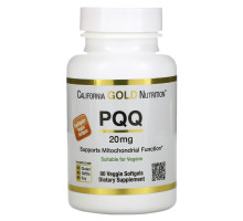 California Gold Nutrition, PQQ, 20 mg, 90 Veggie Softgels