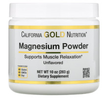 California Gold Nutrition, Magnesium Powder Beverage, Unflavored, 8.7 oz (247 g)