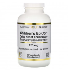 California Gold Nutrition, Children's Epicor, 125 mg, 360 Veggie Capsules
