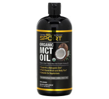 California Gold Nutrition, SPORTS. Organic MCT Oil, Unflavored, 32 fl oz (946 ml)