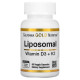 California Gold Nutrition, Liposomal Vitamin K2+ D3, 60 Veggie Capsules