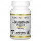 Антиоксиданты California Gold Nutrition, L-глутатион (восстановленный), 500 мг, 30 растительных капсул