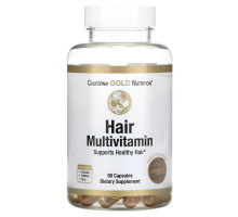 California Gold Nutrition, Hair Multivitamin, 90 Gelatin Capsules