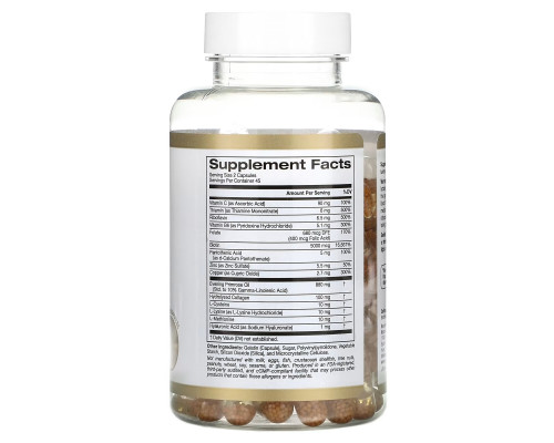 California Gold Nutrition, Hair Multivitamin, 90 Gelatin Capsules California Gold Nutrition, Hair Multivitamin, 90 Gelatin Capsules