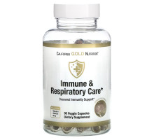 California Gold Nutrition, Immune & Respiratory Care, 90 Veggie Capsules