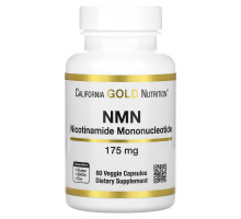 California Gold Nutrition, NMN (Nicotinamide Mononucleotide), 175 mg, 60 Veggie Capsules