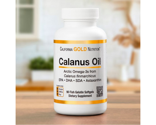 California Gold Nutrition, Calanus Oil, 500 mg, 90 Fish Gelatin Softgels California Gold Nutrition, Calanus Oil, 500 mg, 90 Fish Gelatin Softgels