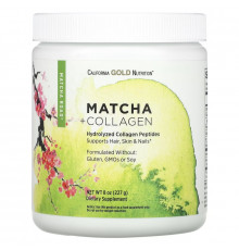 California Gold Nutrition, MATCHA ROAD, Matcha + Collagen, 8 oz (227 g)