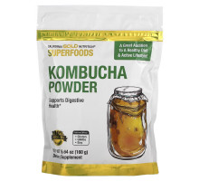 California Gold Nutrition, SUPERFOODS - Kombucha Powder, Unflavored, 5.64 oz (160 g)