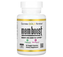 California Gold Nutrition, MEM Boost, Memory & Cognitive Support, 60 Veggie Capsules
