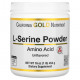 Аминокислоты California Gold Nutrition, L-серин в порошке, аминокислота AjiPure, порошок без добавок, 454 г (1 фунт)