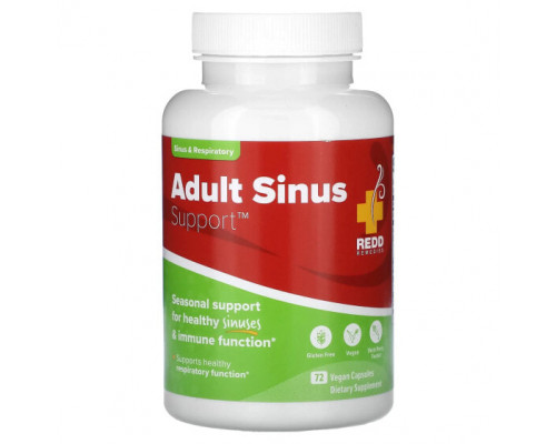 От аллергии Adult Sinus Support, 72 Vegan Capsules От аллергии Adult Sinus Support, 72 Vegan Capsules