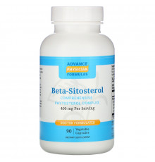 Advance Physician Formulas, Inc., Бета-ситостерол (Beta Sitosterol), 400 мг, 90 капсул