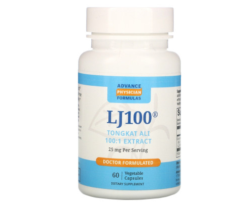 Advance Physician Formulas Inc. Tongkat Ali LJ 100 25 mg 60 Capsules Advance Physician Formulas Inc. Tongkat Ali LJ 100 25 mg 60 Capsules