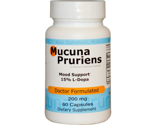 Advance Physician Formulas Inc. Мукуна жгучая 200 мг 60 капсул Advance Physician Formulas Inc. Мукуна жгучая 200 мг 60 капсул