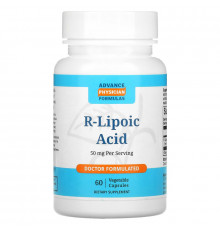 Advance Physician Formulas, Inc., R-липоевая кислота, 50 мг, 60 капсул