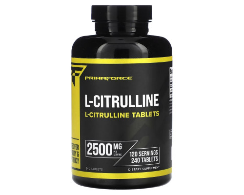 Primaforce, L-Citrulline, 2,500 mg, 240 Tablets Primaforce, L-Citrulline, 2,500 mg, 240 Tablets