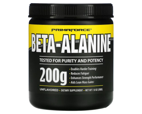 Primaforce, Beta-Alanine, Unflavored, 7 oz (200 g) Primaforce, Beta-Alanine, Unflavored, 7 oz (200 g)