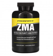Primaforce, ZMA, 180 растительных капсул