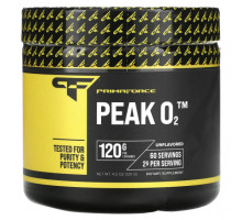 Предтренировочные комплексы Peak O2, Unflavored, 4.2 oz (120 g)