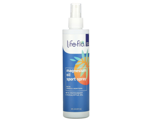 Life Flo Health Масло с магнием в виде спрея 8 жидких унций (237 мл) Life Flo Health Масло с магнием в виде спрея 8 жидких унций (237 мл)