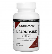 Kirkman Labs, L-Carnosine, 200 mg, 90 Capsules