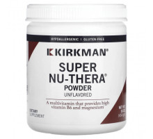 Витаминно-минеральные комплексы Kirkman Labs, Super Nu-Thera в порошке, без вкуса, 454 г (16 унций)