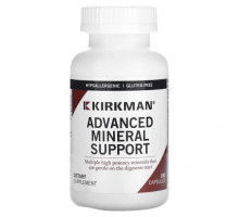 Витаминно-минеральные комплексы Kirkman Labs, Advanced Mineral Support, 180 капсул