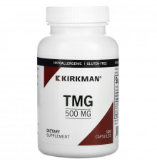 Kirkman Labs, Триметилглицин (TMG), 500 мг, 120 капсул