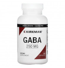 Kirkman Labs, GABA, 250 мг, 150 капсул