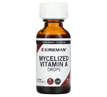 Kirkman Labs, Mycelized Vitamin A Drops, 1 fl oz (30 ml)