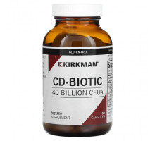 Пребиотики и пробиотики Kirkman Labs, CD-Biotic, 40 млрд КОЕ, 90 капсул