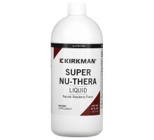 Kirkman Labs, Жидкая добавка Super Nu-Thera cо вкусом малины, 29 жидких унций (857 мл)