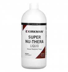 Kirkman Labs, Жидкая добавка Super Nu-Thera cо вкусом малины, 29 жидких унций (857 мл)