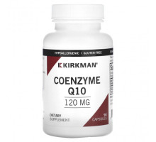 Коэнзим Q10 Kirkman Labs, Коэнзим Q10, 120 мг, 90 капсул