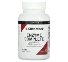 Kirkman Labs, Enzyme Complete With DPP-IV, 120 Capsules