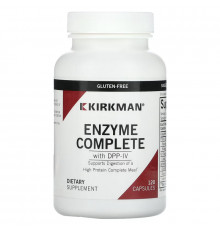 Kirkman Labs, Enzyme Complete With DPP-IV, 120 Capsules