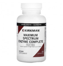 Пищеварительные ферменты Kirkman Labs, Полный комплекс ферментов, 120 капсул